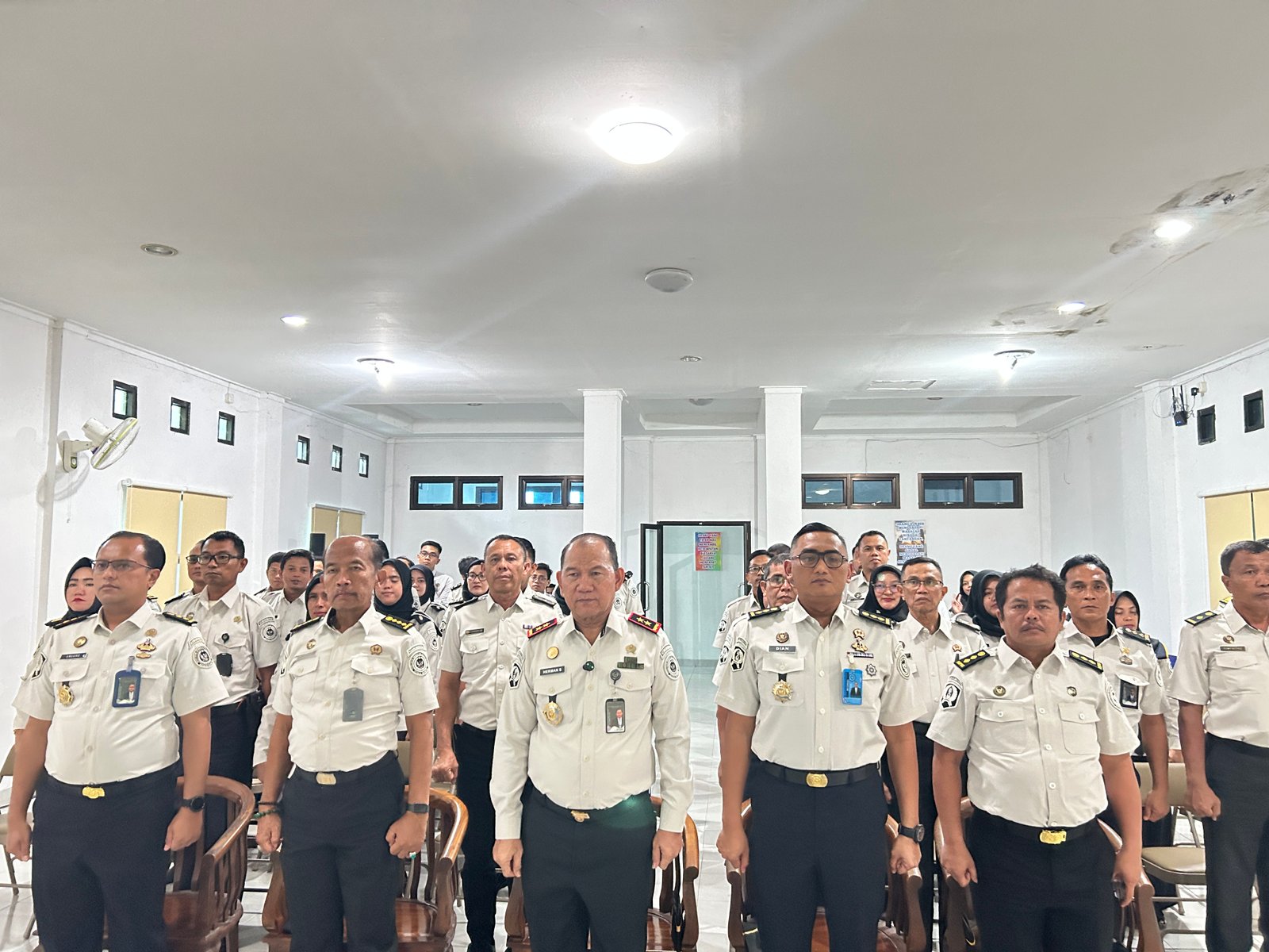 Perkuat Komitmen Integritas, Kanwil Ditjenpas Babel Ikuti Penguatan Menteri Imigrasi dan Pemasyarakatan